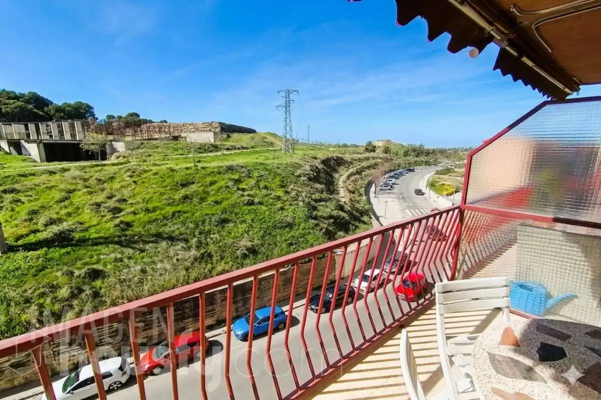 Außenansicht von Wohnung zum Verkauf in  Lleida Capital mit Heizung, Terrasse und Möbliert