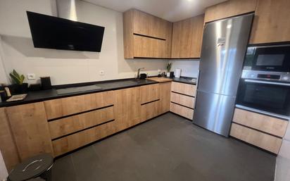 Kitchen of Single-family semi-detached for sale in Modúbar de la Emparedada  with Heating, Terrace and Storage room