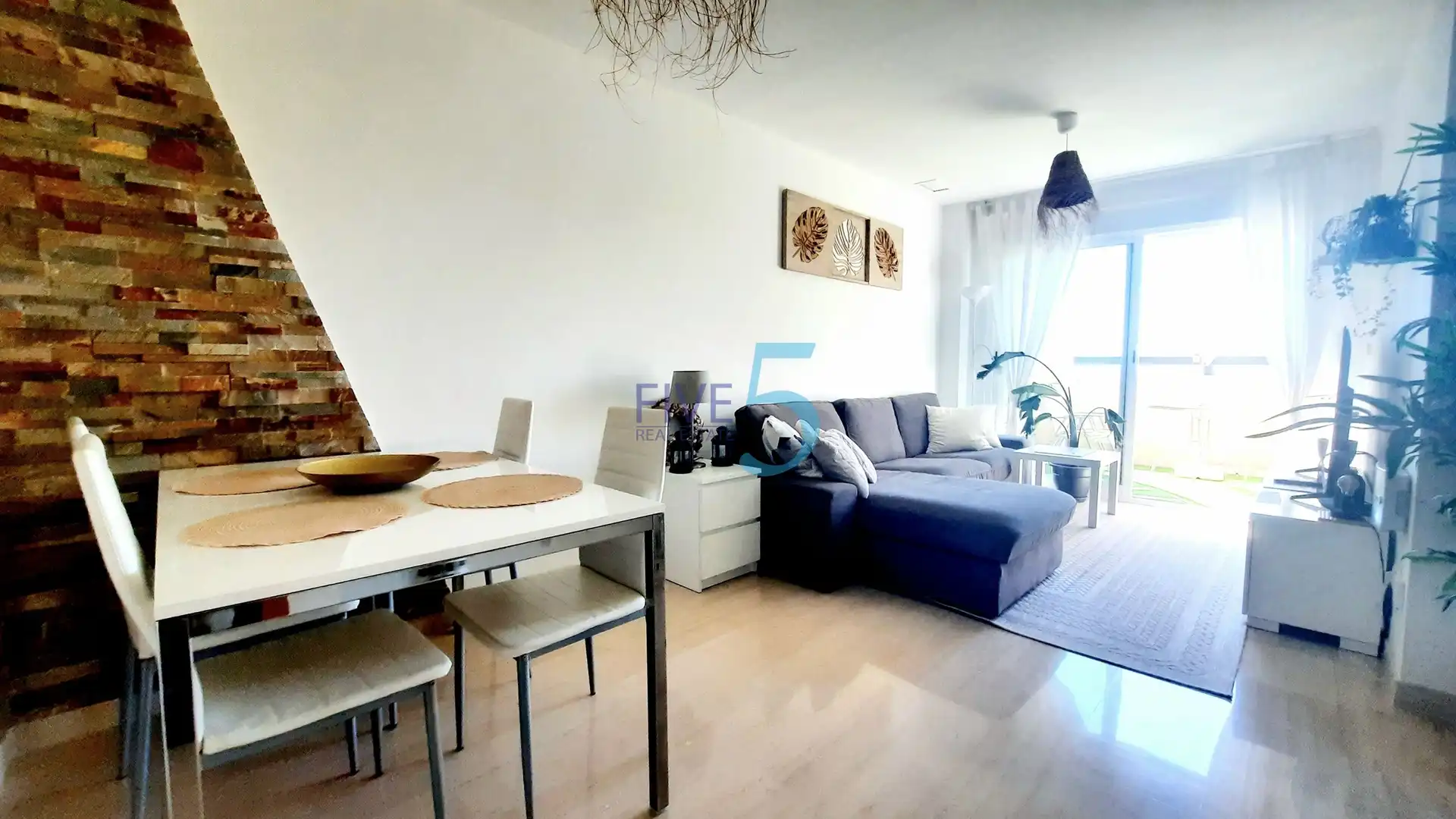 Sala d'estar de Àtic en venda en Murcia amb Aire condicionat, Calefacció i Terrassa