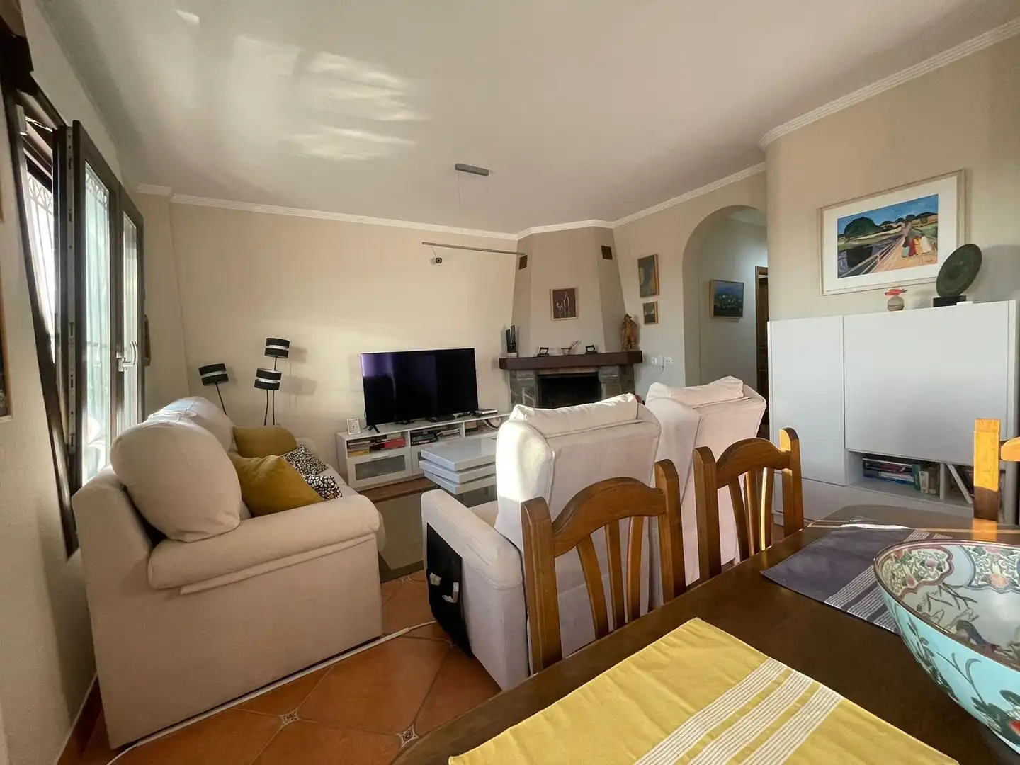 Sala de estar de Casa o chalet en venta en Mazagón con Aire acondicionado, Jardín privado y Terraza