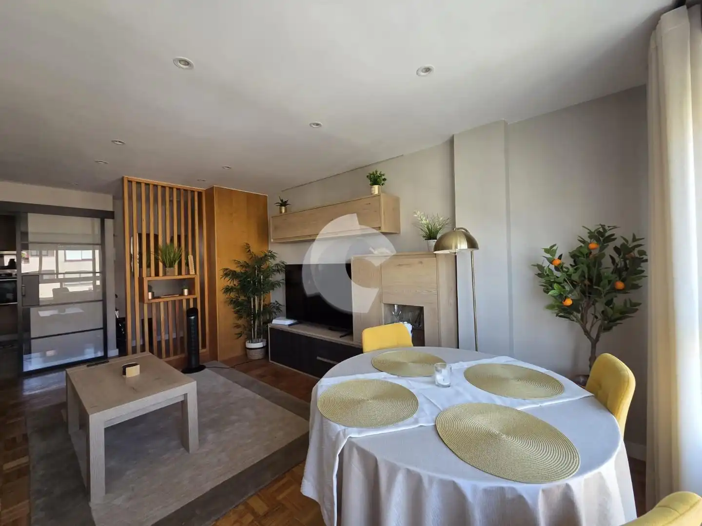Dining room of Flat for rent in Vigo   with Heating and Furnished