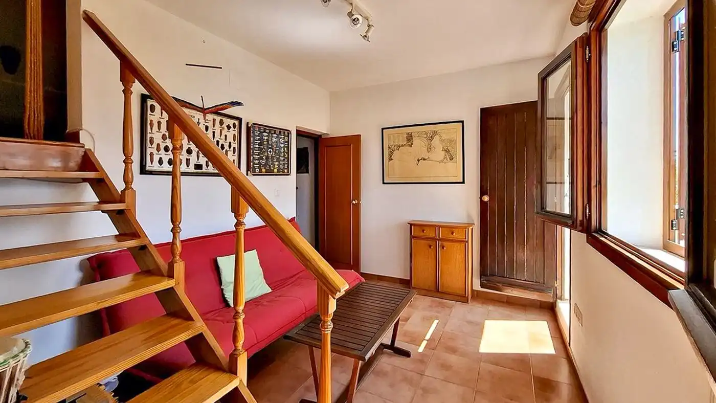 Sala d'estar de Casa adosada en venda en Dénia amb Terrassa, Traster i Piscina