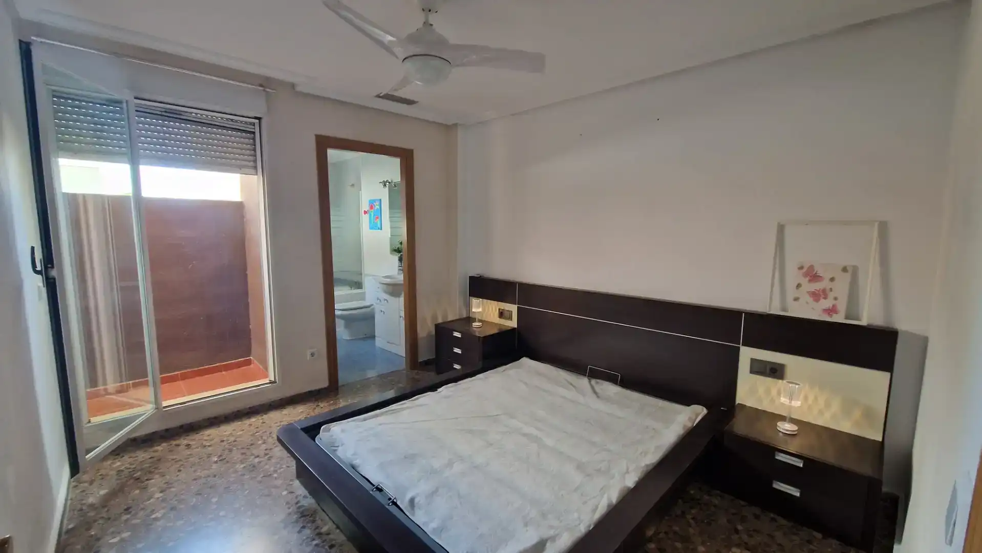 Schlafzimmer von Wohnung zur Miete in Massanassa mit Klimaanlage