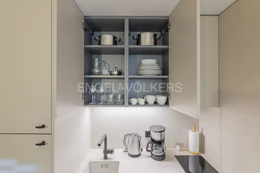 Cocina de Piso de alquiler en Madrid con Aire acondicionado, Calefacción y Amueblado