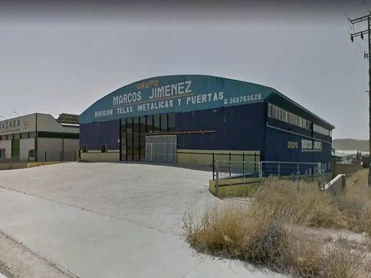 Vista exterior de Nave industrial en venta en Jumilla