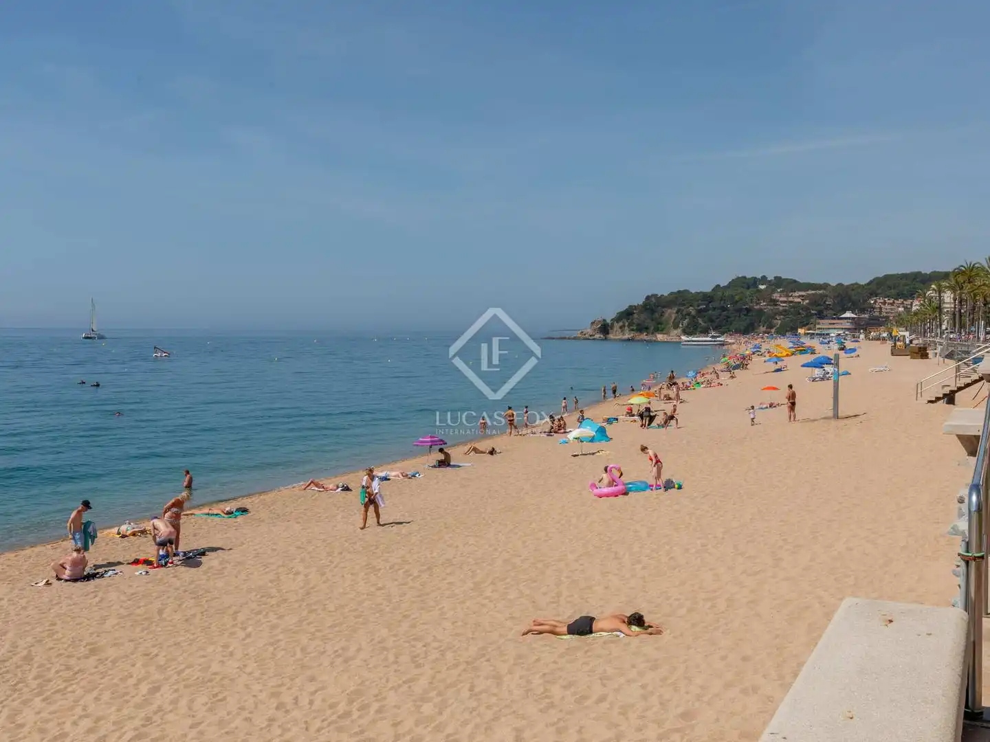 Exterior view of Flat for sale in Lloret de Mar  with Air Conditioner, Heating and Balcony