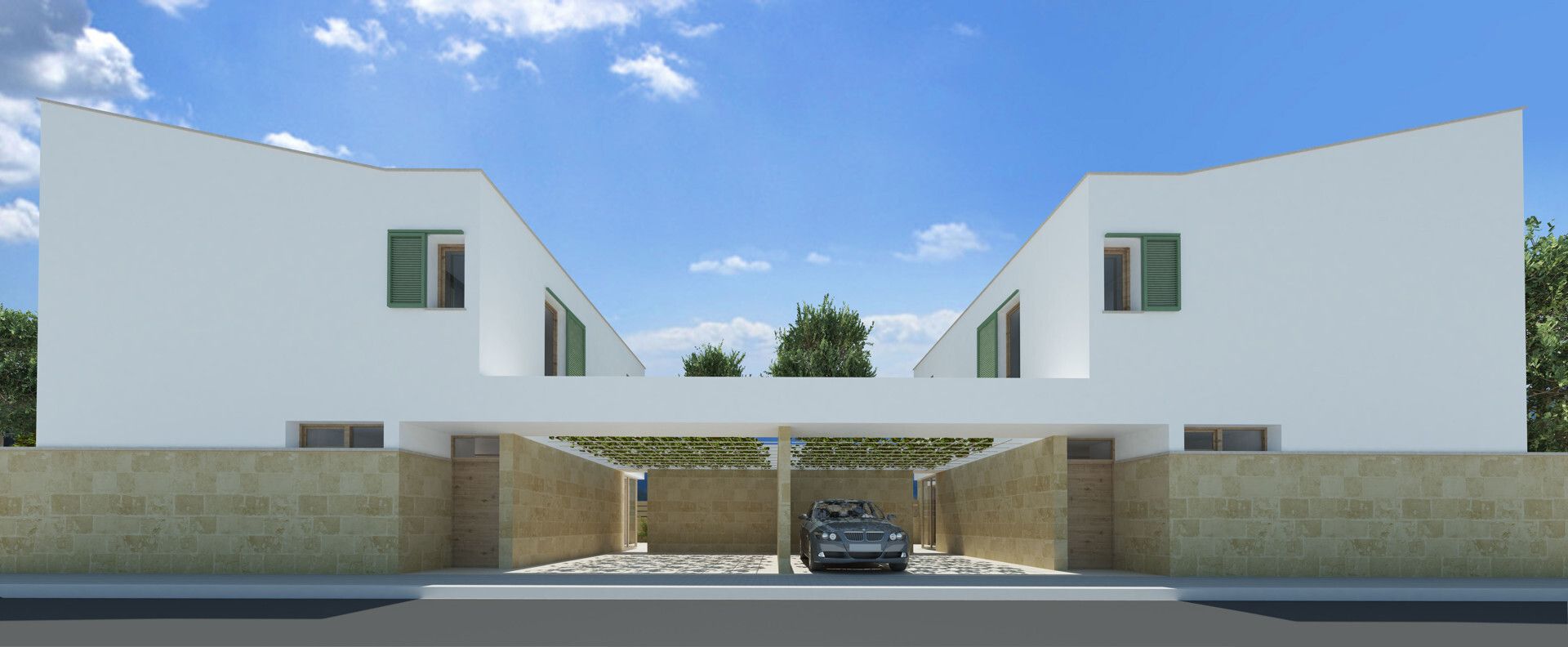 Exterior view of Single-family semi-detached for sale in  Palma de Mallorca
