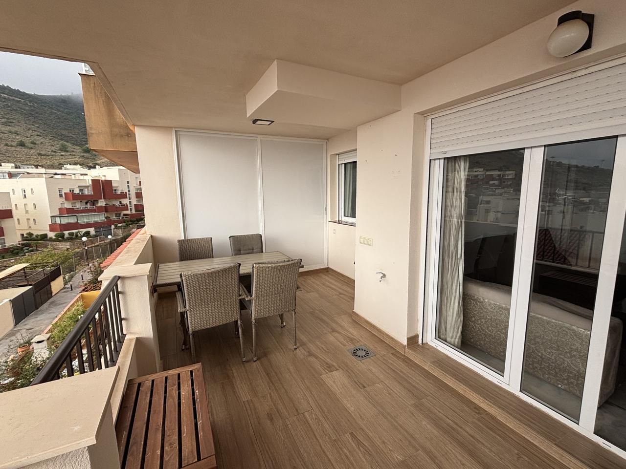 Terraza de Piso de alquiler en Benalmádena con Aire acondicionado y Terraza