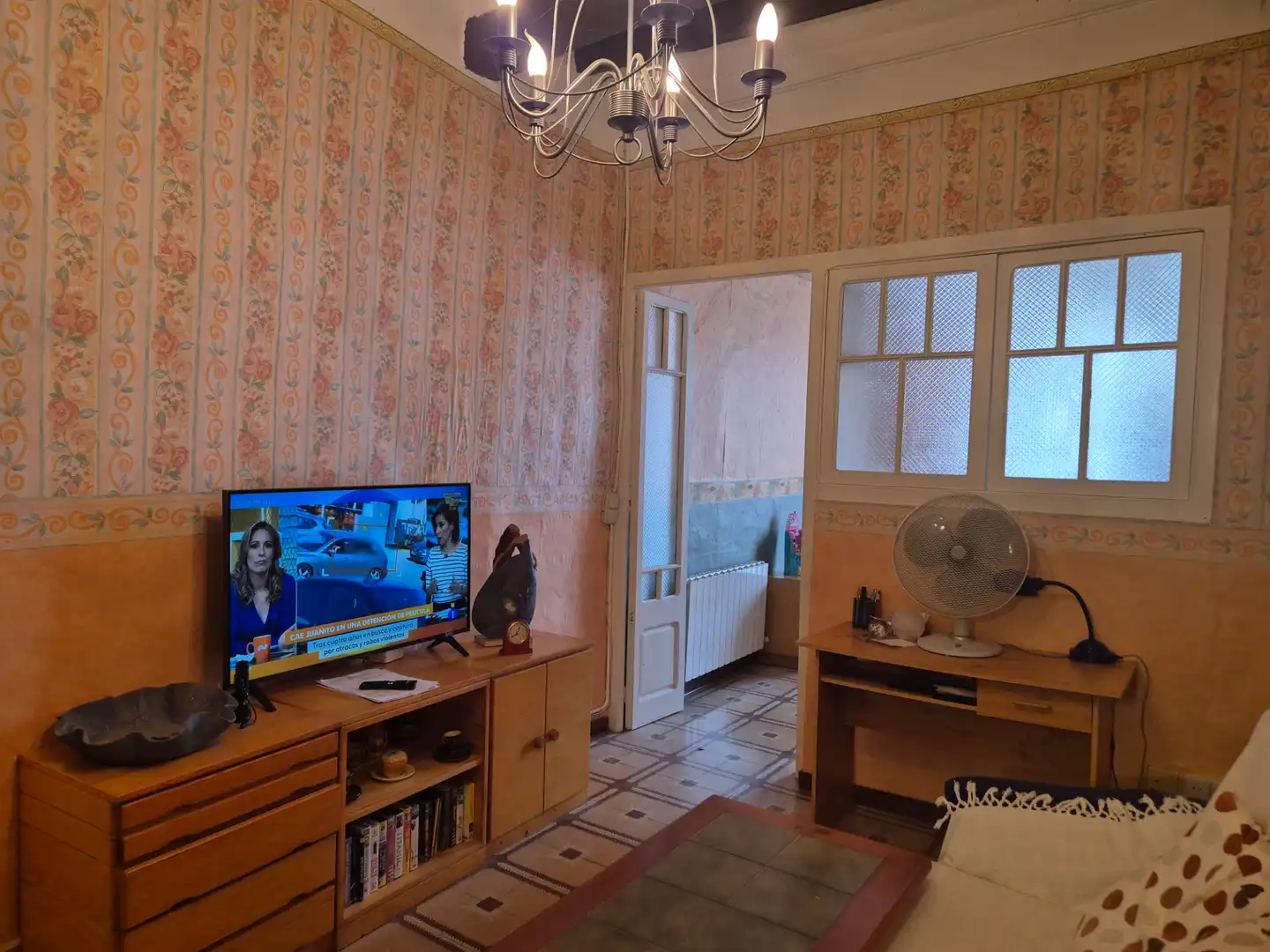 Living room of Houses for sale in Cervera  with Heating, Furnished and Balcony