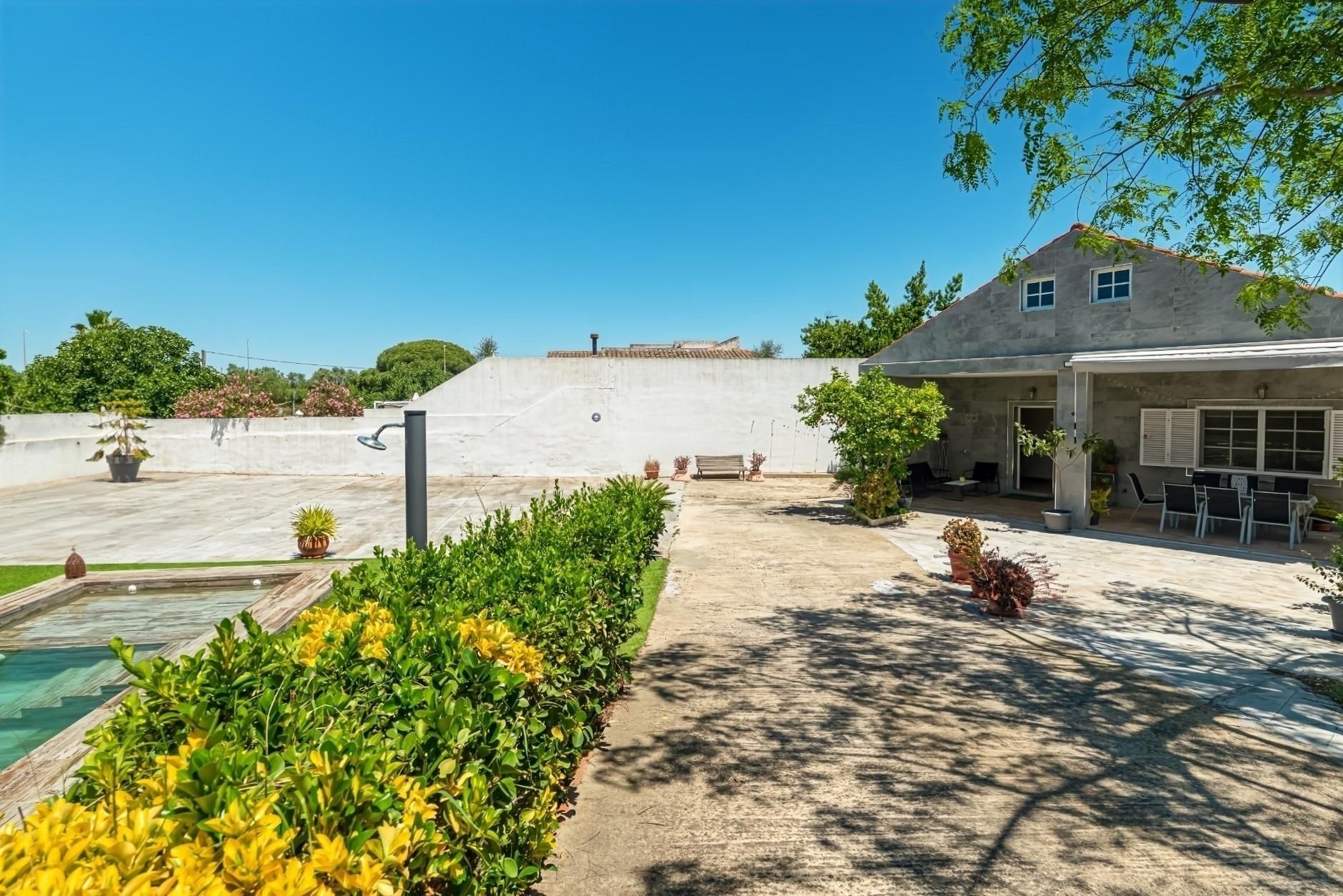 Jardí de Casa o xalet en venda en Aljaraque amb Calefacció, Jardí privat i Terrassa