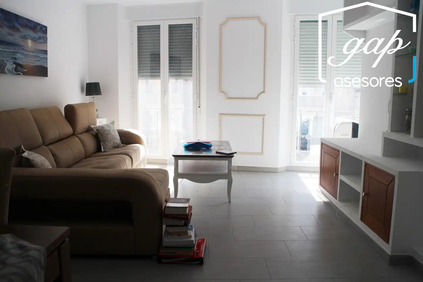 Living room of Flat for share in Centro