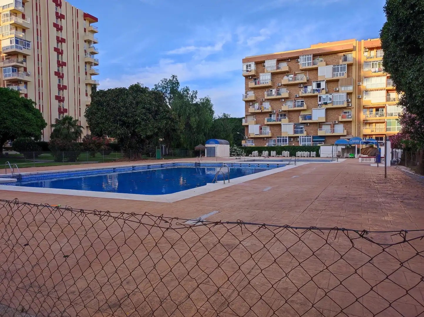 Piscina de Estudi de lloguer en Benalmádena amb Aire condicionat, Calefacció i Terrassa