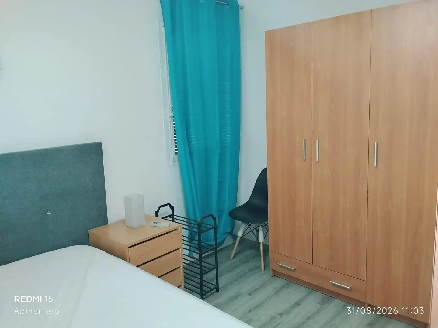 Bedroom of Flat for rent in Alicante / Alacant  with Air Conditioner and Furnished