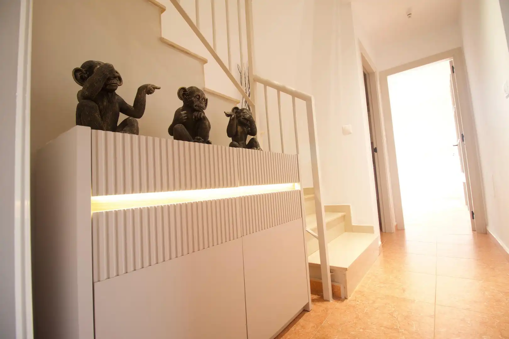 Einfamilien-Reihenhaus zum Verkauf in Fuente Álamo de Murcia mit Privatgarten und Balkon