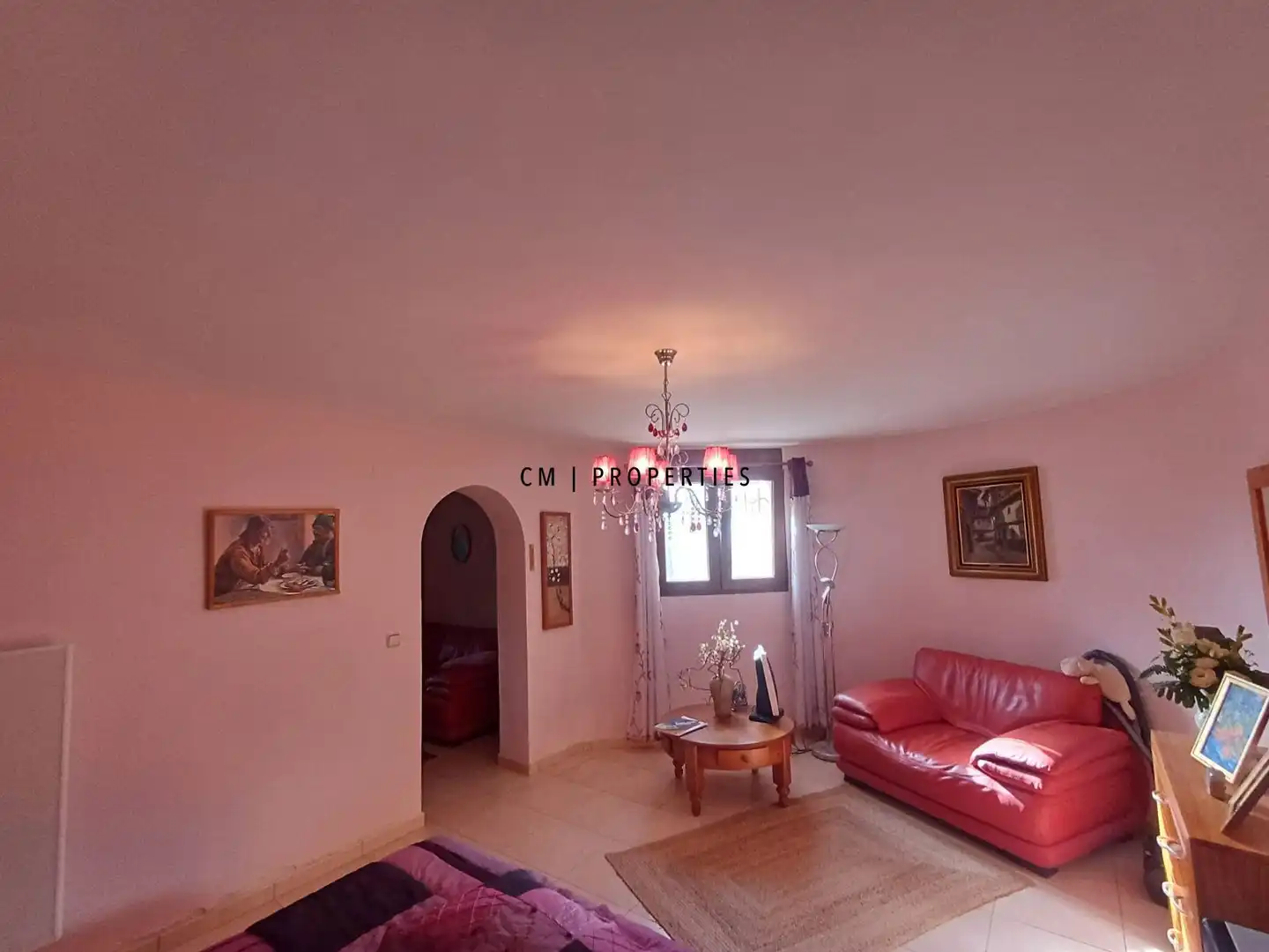 Wohnzimmer von Wohnung zum Verkauf in Benitachell / El Poble Nou de Benitatxell mit Klimaanlage, Terrasse und Schwimmbad