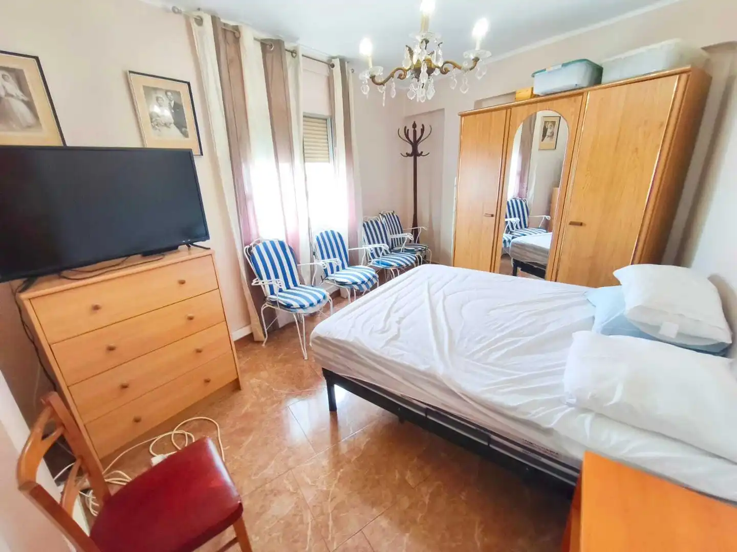 Schlafzimmer von Wohnung zum Verkauf in Cullera mit Klimaanlage, Möbliert und Balkon