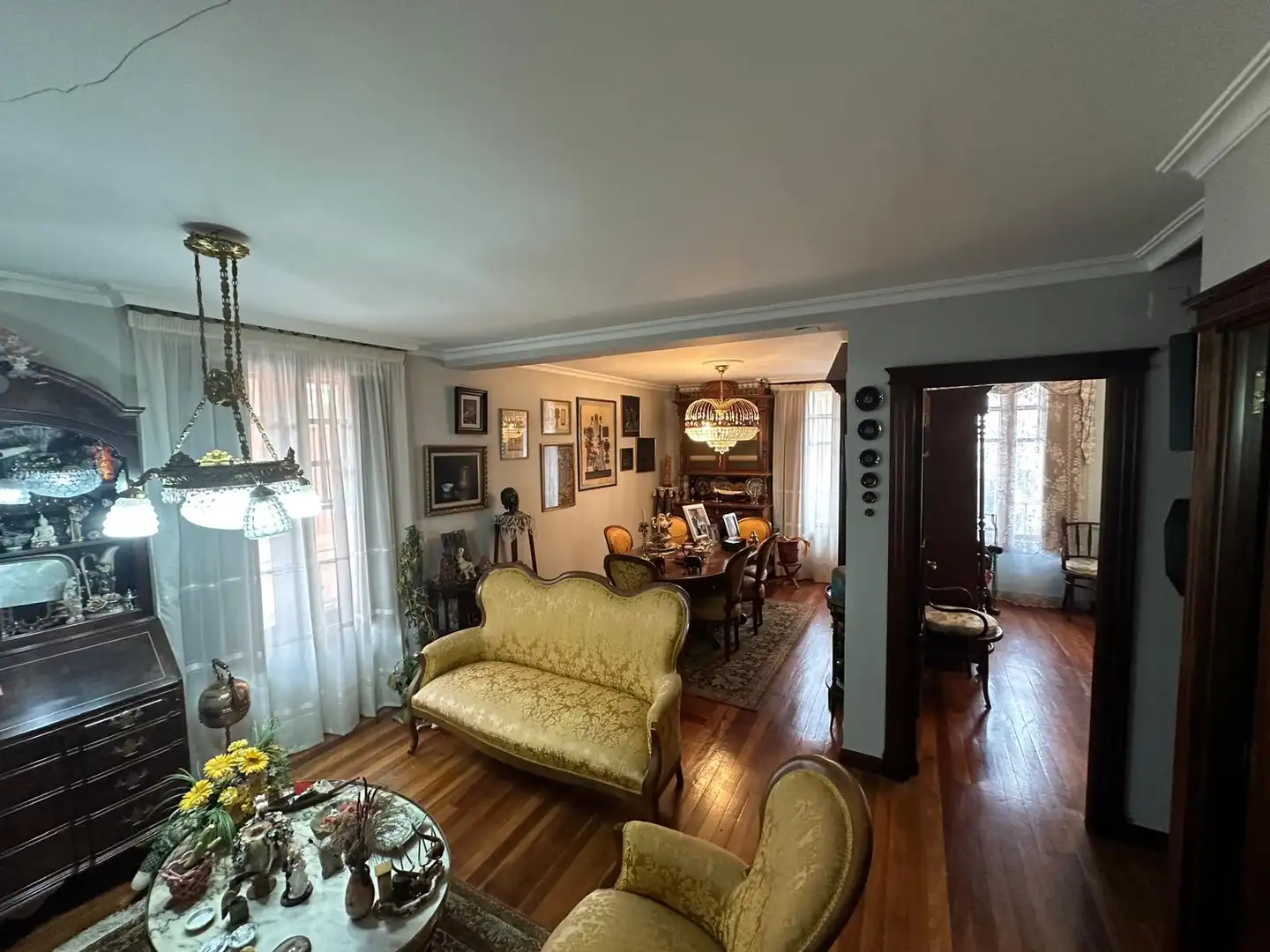 Living room of Detached homes for sale in Burgos  with Private garden, Terrace and Storage room