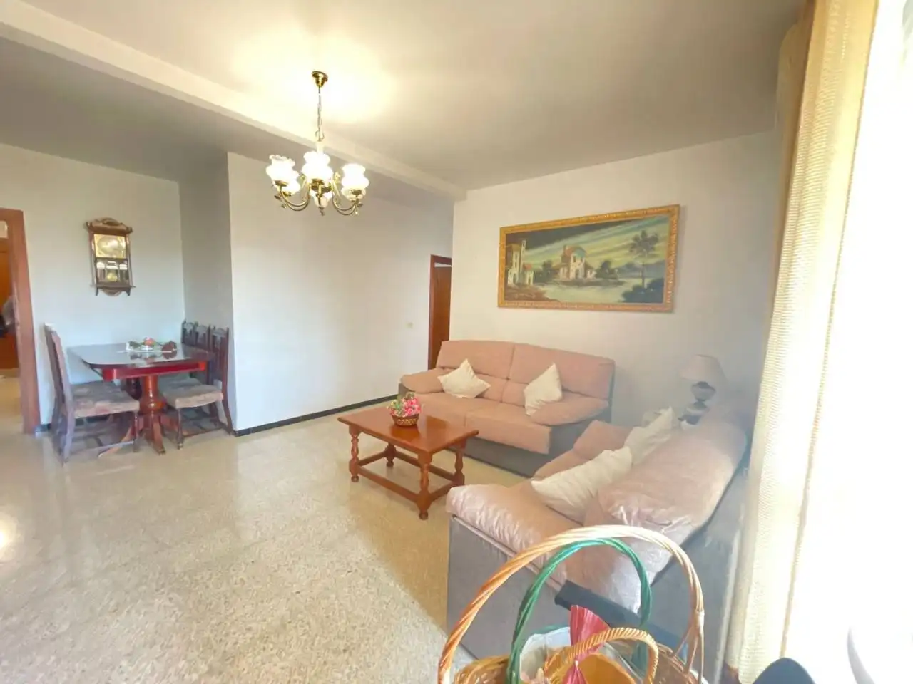 Sala de estar de Piso en venta en Estepona con Terraza y Amueblado