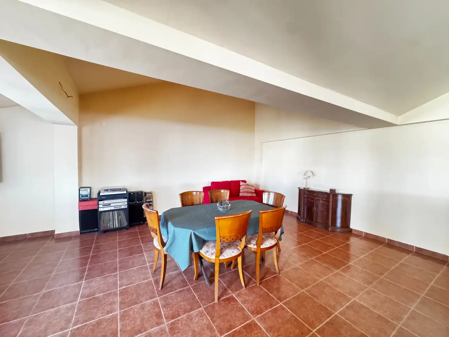 Esszimmer von Einfamilien-Reihenhaus zum Verkauf in Canet d'En Berenguer mit Klimaanlage, Heizung und Terrasse