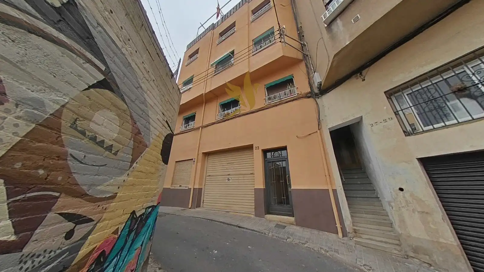 Exterior view of Flat for sale in Badalona
