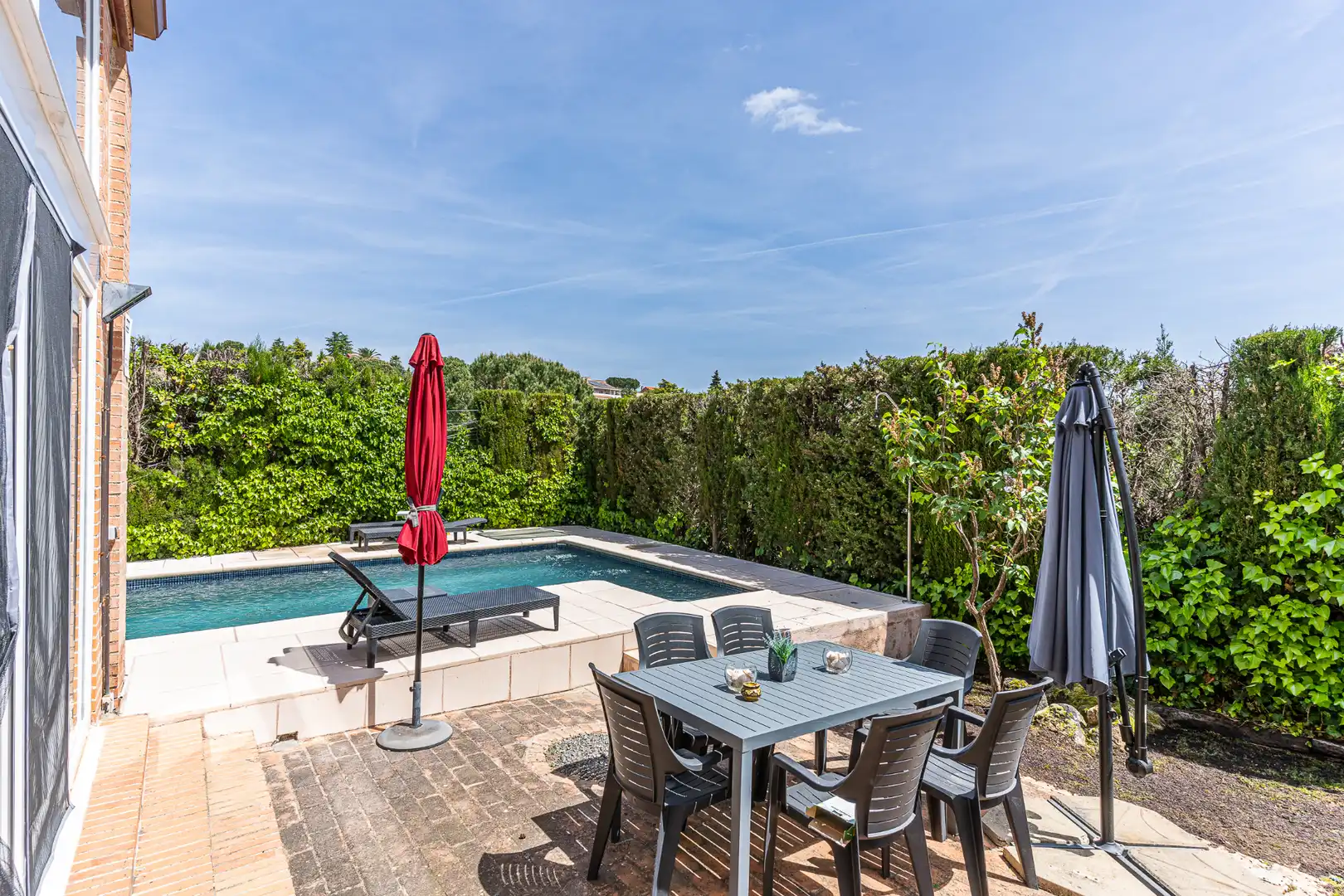 Terraza de Casa adosada en venta en Torrelodones con Calefacción, Jardín privado y Piscina
