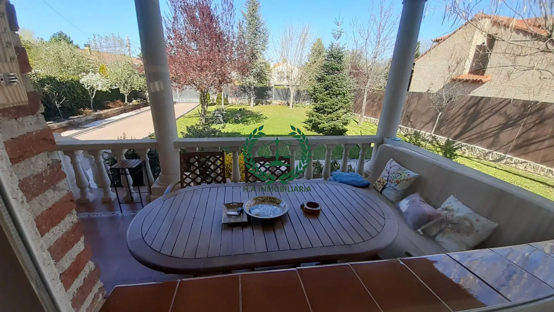 Terraza de Casa o chalet de alquiler en Pedrezuela con Calefacción, Jardín privado y Terraza