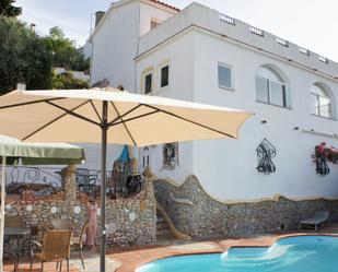 Swimming pool of House or chalet for sale in Cómpeta  with Air Conditioner, Private garden and Terrace