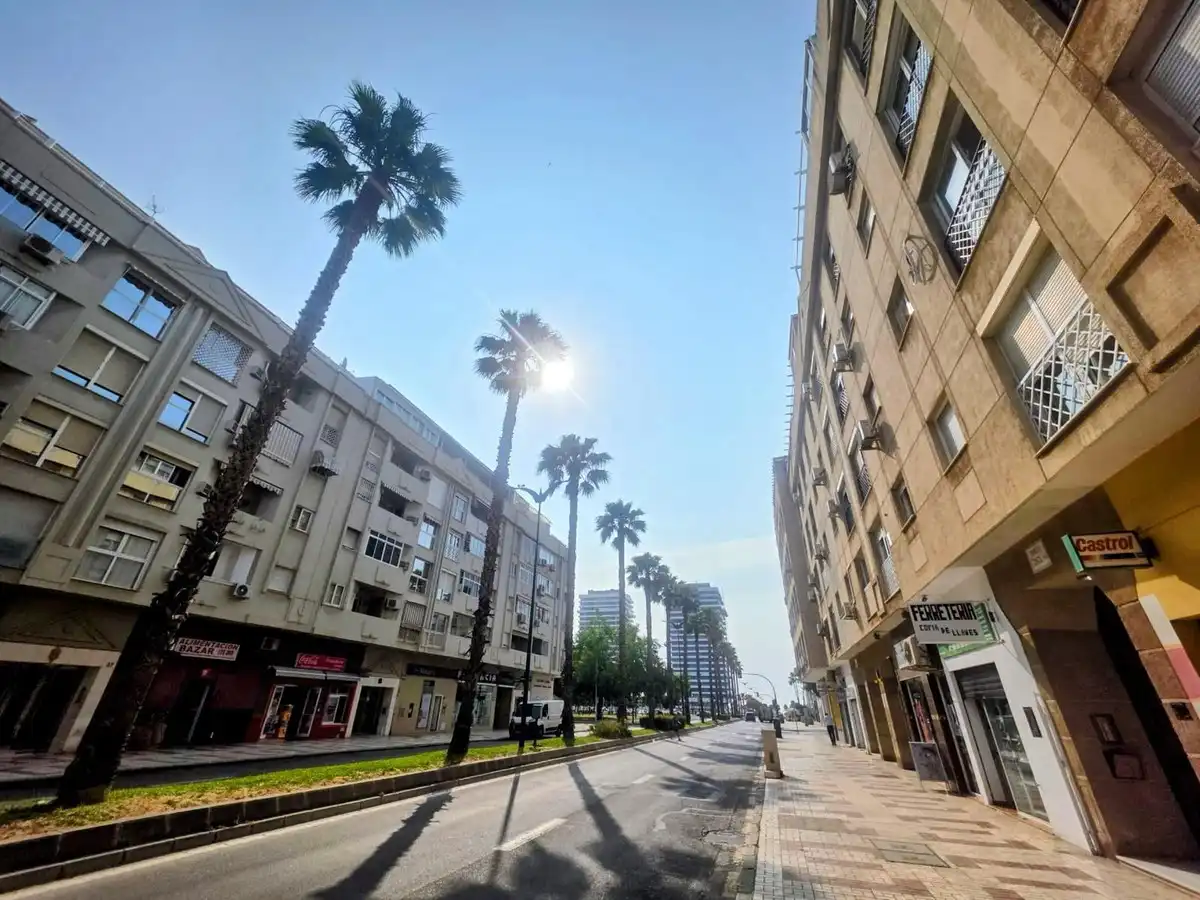 Vista exterior de Piso en venta en Málaga