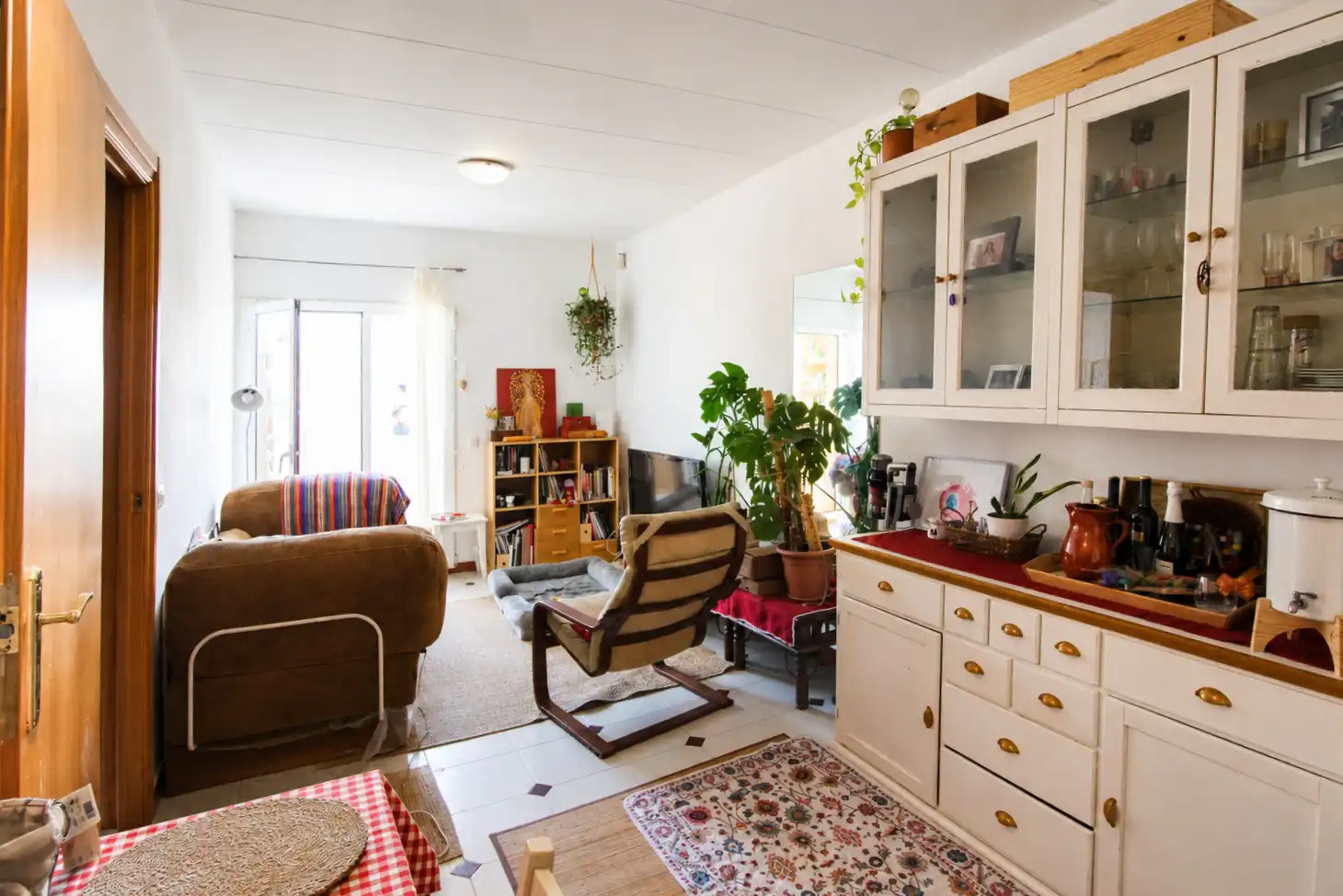 Wohnzimmer von Wohnung zum Verkauf in L'Hospitalet de Llobregat mit Balkon