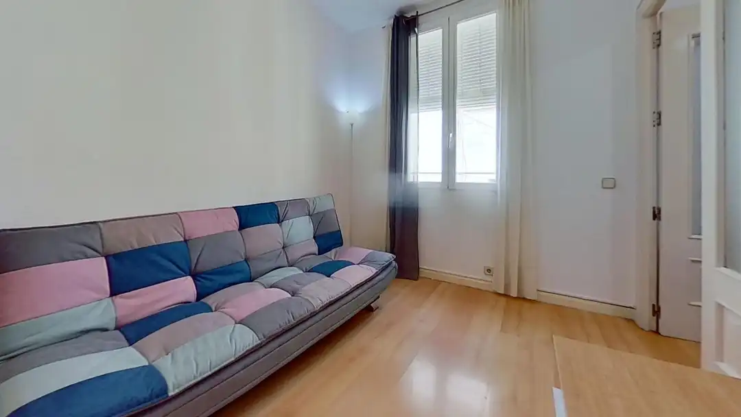 Bedroom of Apartments for rent in Madrid  with Air Conditioner and Heating
