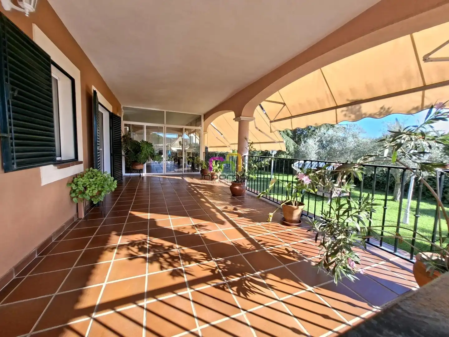 Terraza de Casa o chalet en venta en Badajoz con Aire acondicionado, Calefacción y Jardín privado