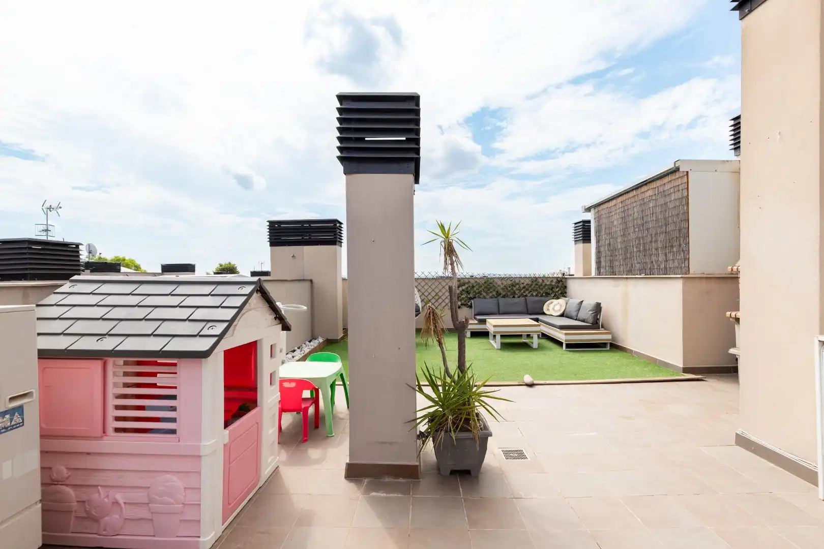 Terraza de Ático en venta en Inca con Aire acondicionado, Jardín privado y Terraza