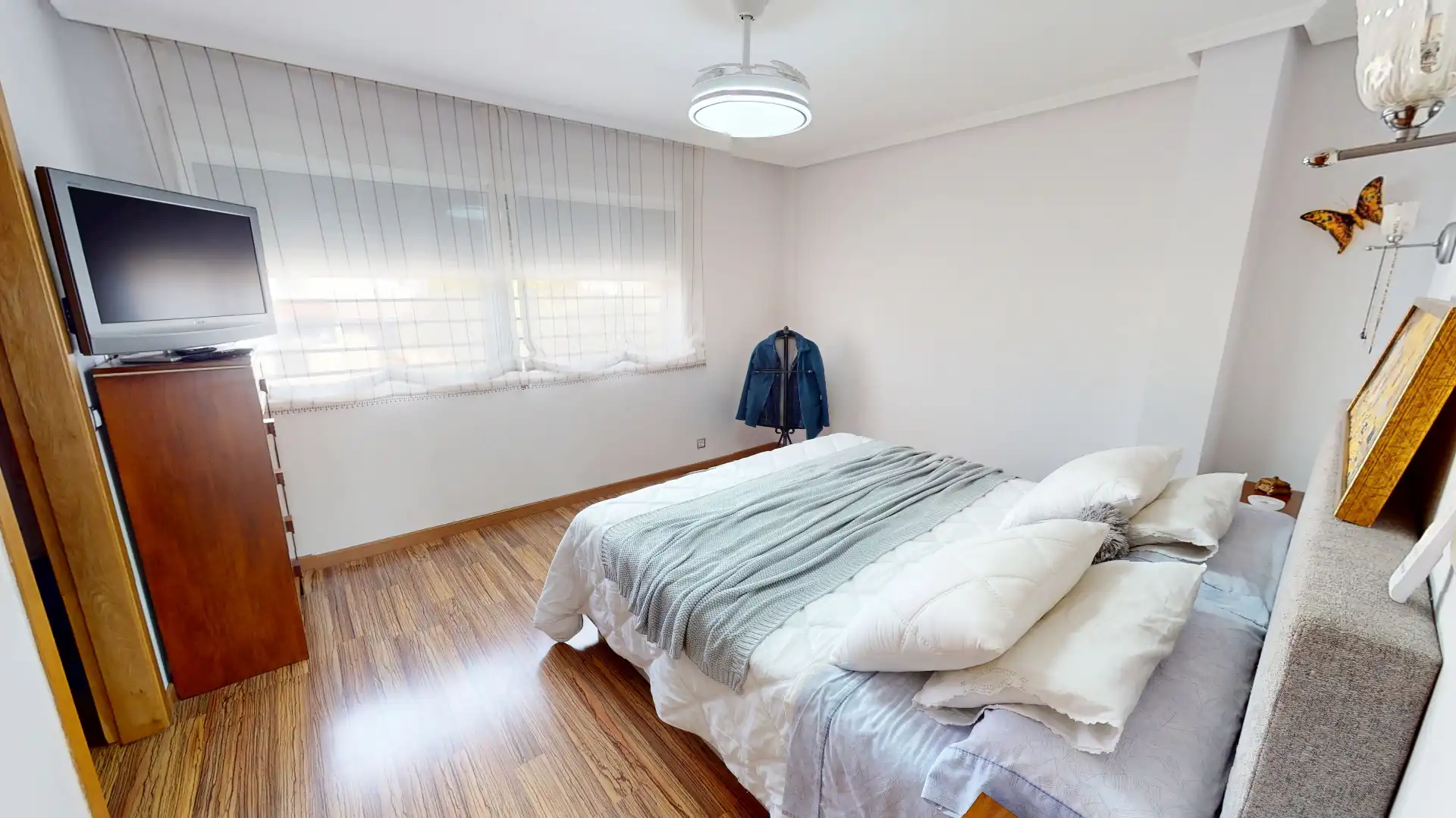 Habitación de Casa adosada en venta en Aspe con Aire acondicionado, Terraza y Amueblado