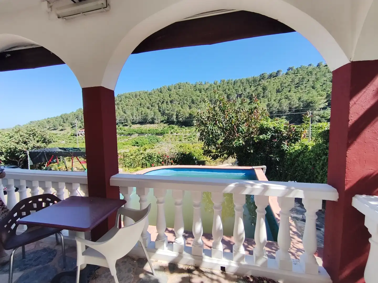 Terraza de Casa o chalet en venta en Favara con Jardín privado, Terraza y Piscina
