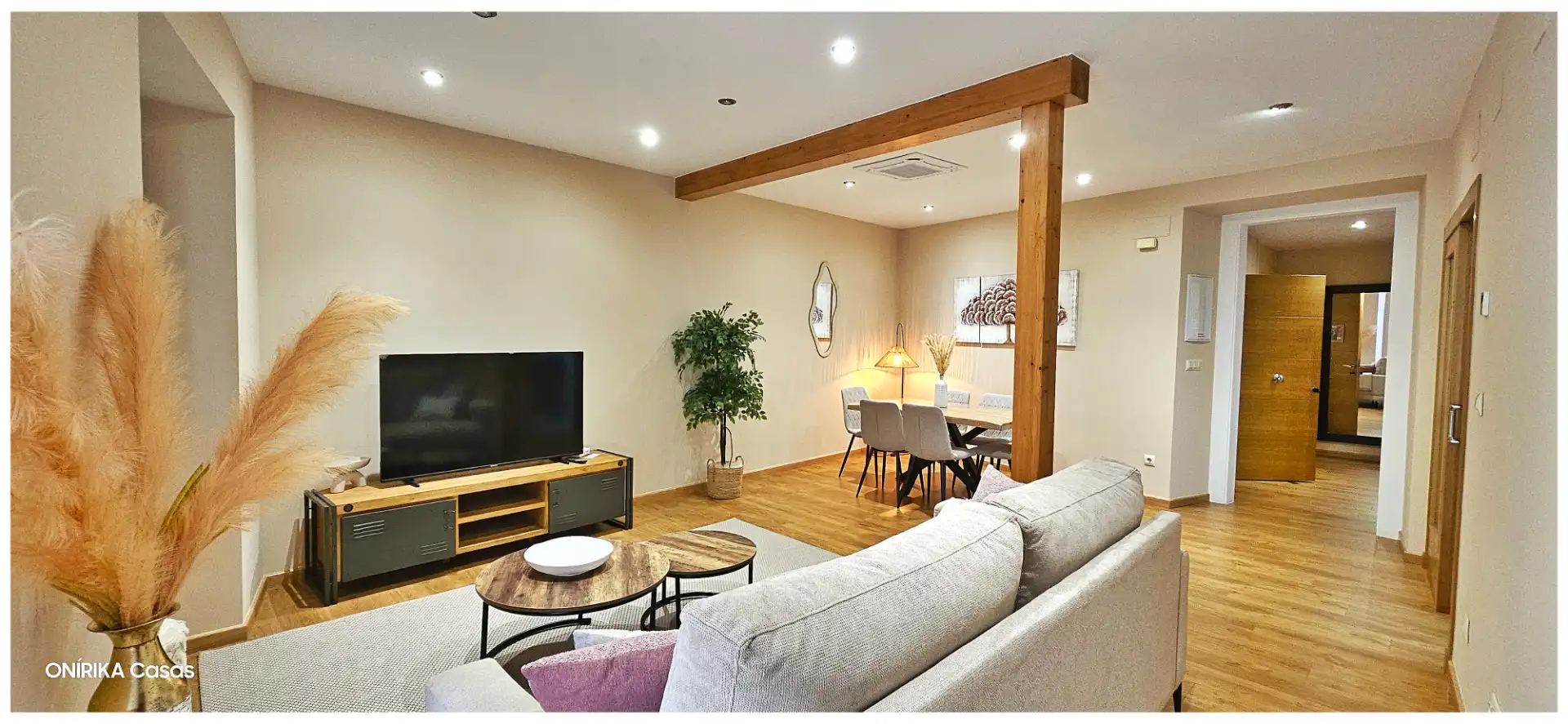 Sala de estar de Casa o chalet en venta en Monforte de Lemos con Aire acondicionado, Calefacción y Jardín privado