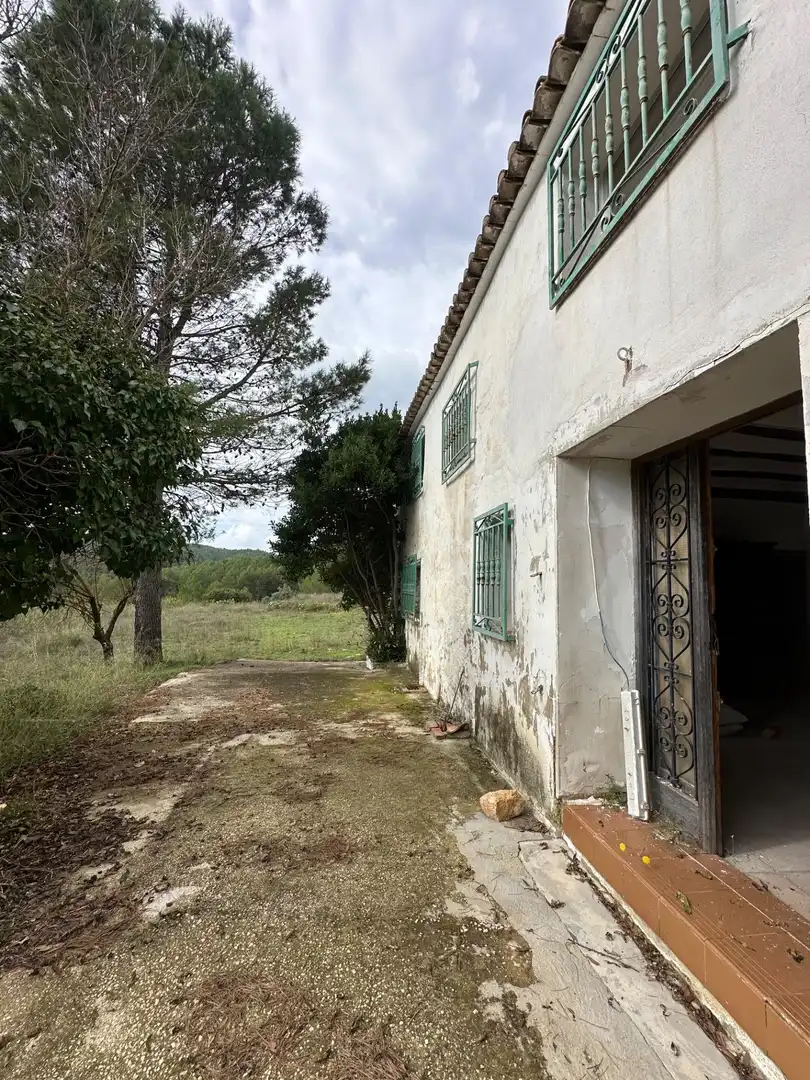 Vista exterior de Finca rústica en venta en Enguera
