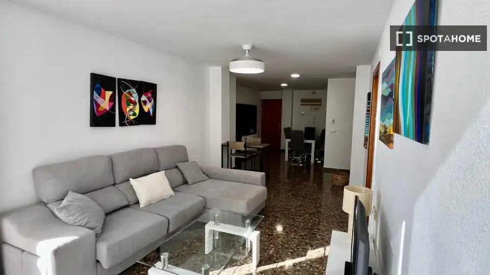Sala d'estar de Pis de lloguer en Alfara del Patriarca, Valencia