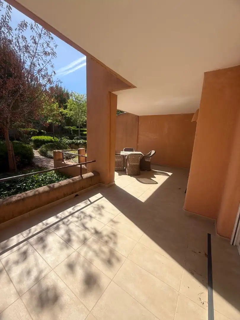 Terraza de Piso en venta en Moraira con Aire acondicionado, Calefacción y Jardín privado