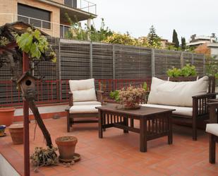 Terrace of Apartment to rent in Girona Capital  with Air Conditioner, Heating and Private garden