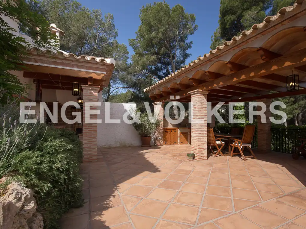 Garden of Houses for sale in Náquera  with Air Conditioner, Heating and Private garden