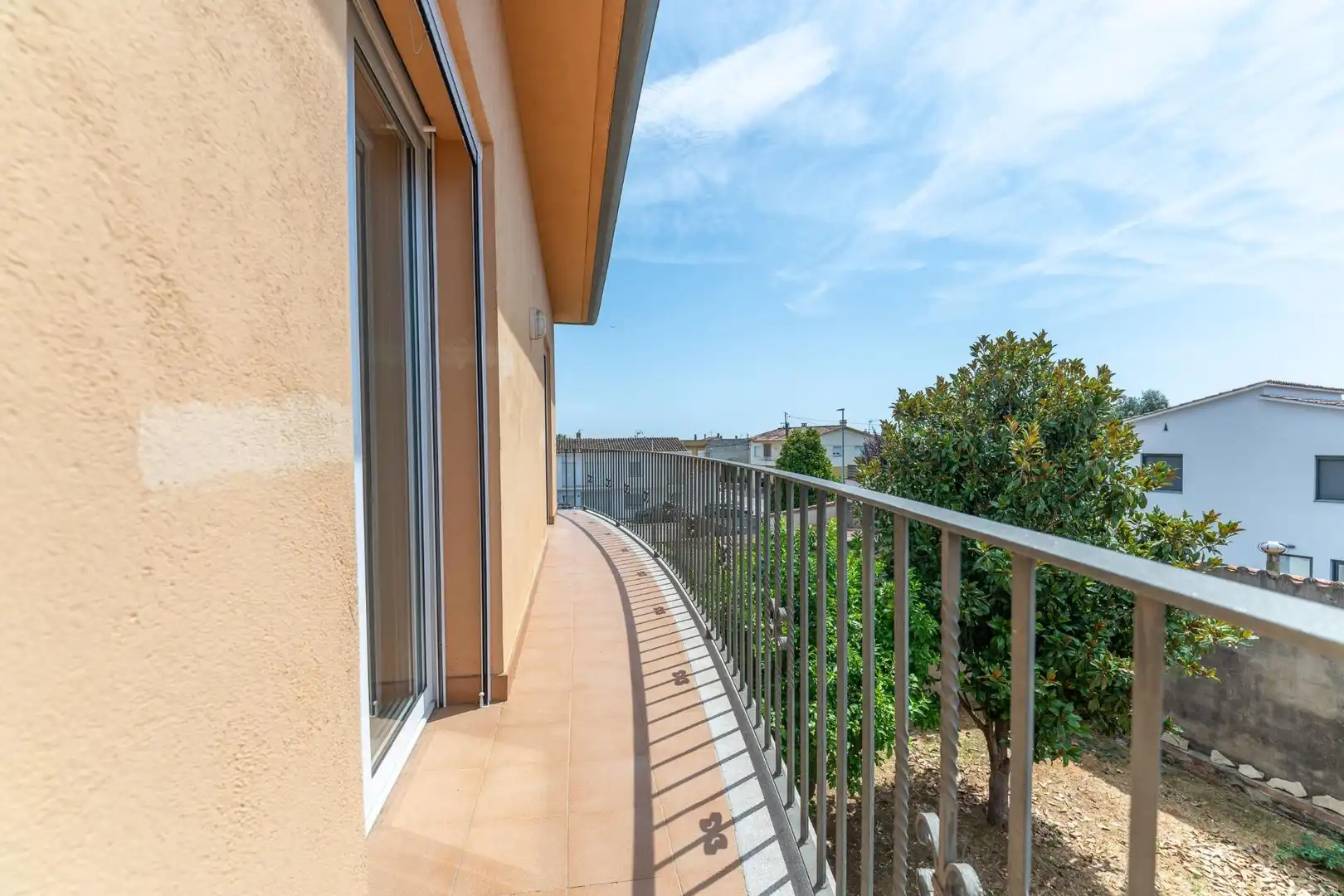 Terrassa de Casa o xalet en venda en Porqueres amb Calefacció, Jardí privat i Balcó