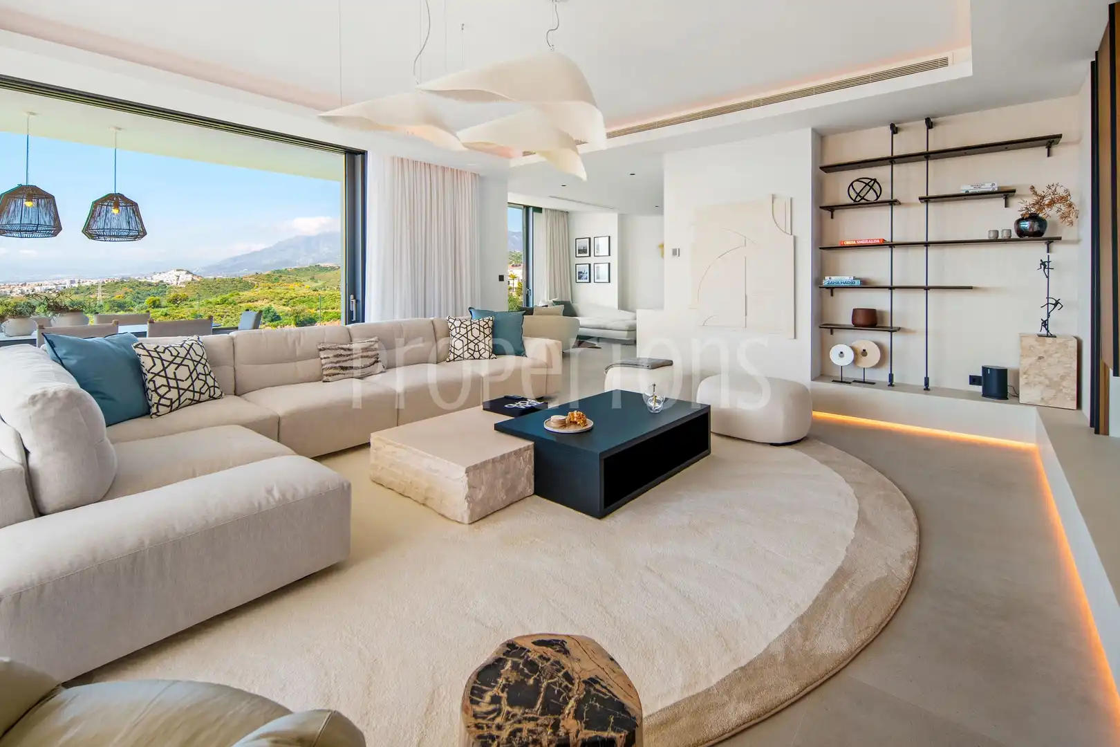 Sala de estar de Casa o chalet en venta en Marbella
