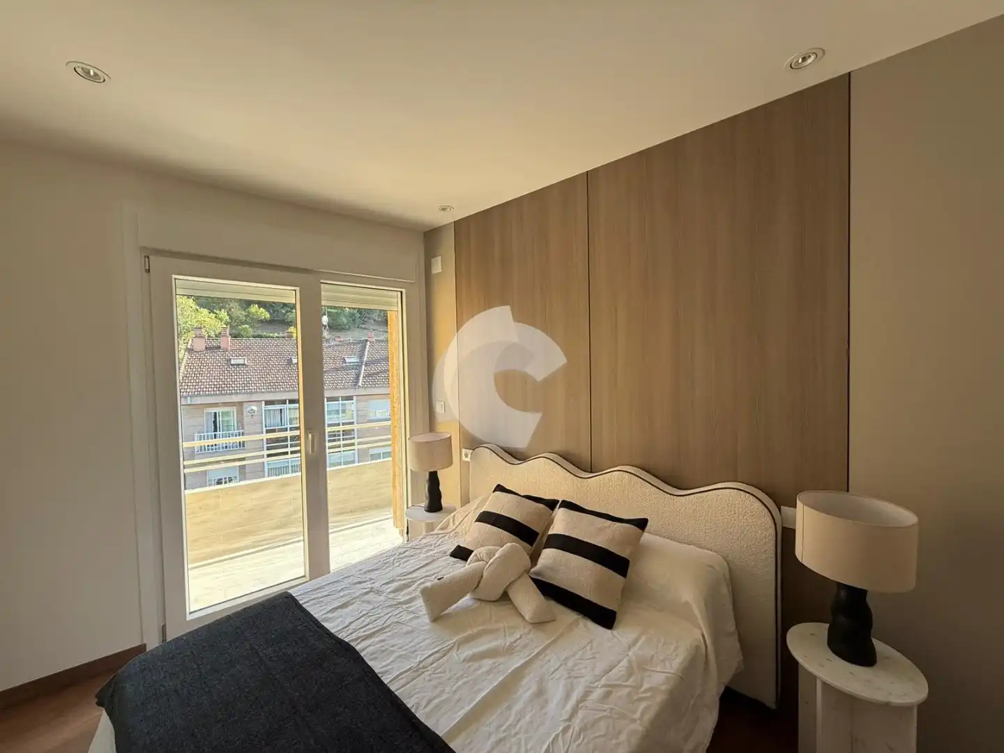 Bedroom of Flat for sale in Ourense Capital   with Heating and Terrace