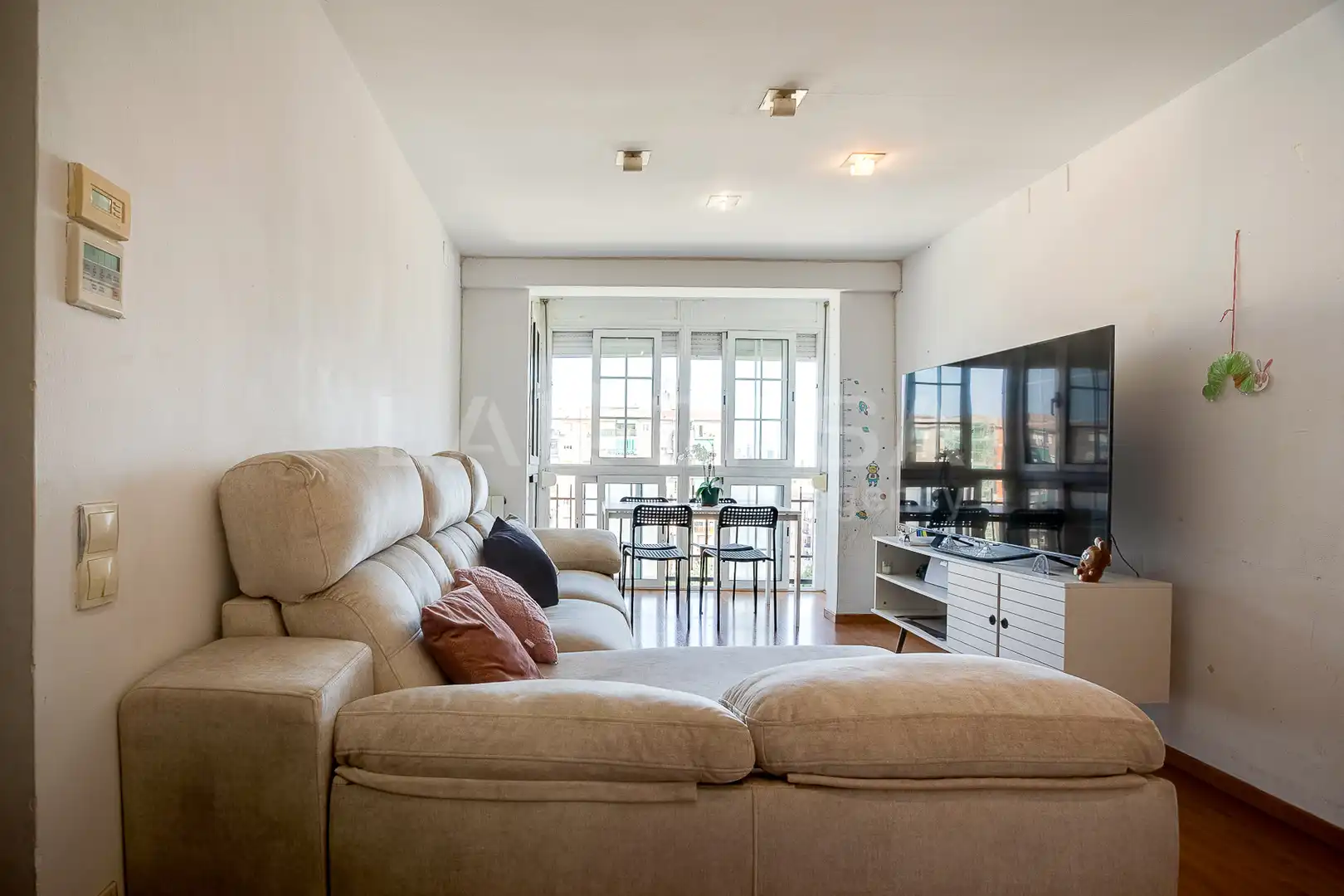 Sala de estar de Piso en venta en Sant Adrià de Besòs con Balcón