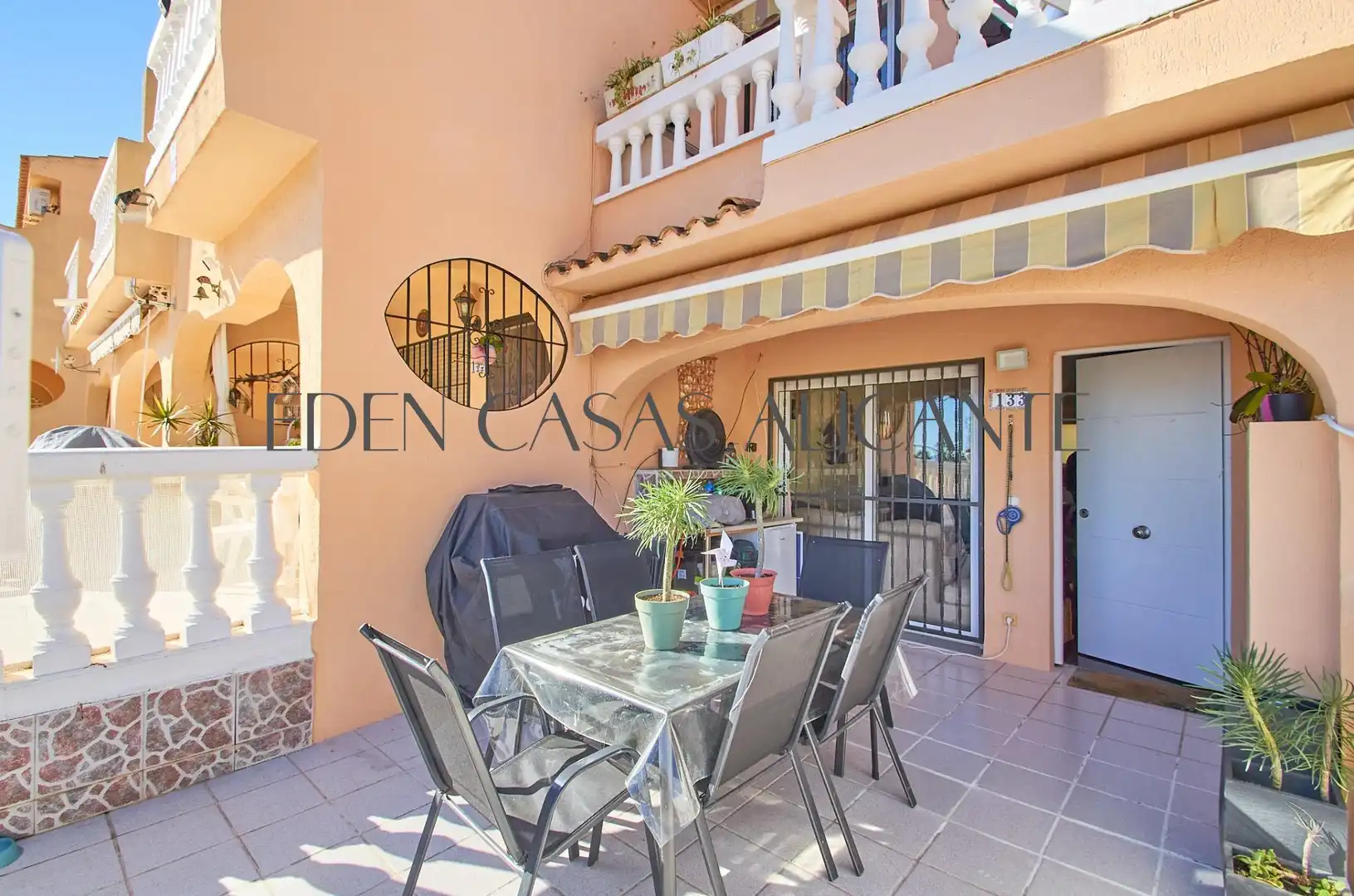 Terraza de Casa adosada en venta en El Campello con Aire acondicionado, Jardín privado y Terraza