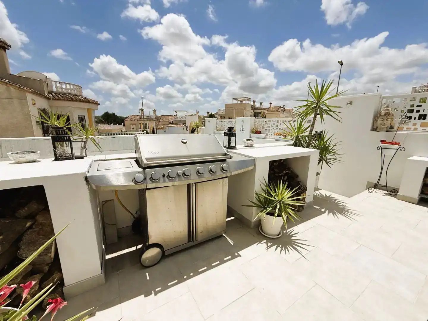 Terrassa de Casa o xalet en venda en San Miguel de Salinas amb Aire condicionat i Piscina