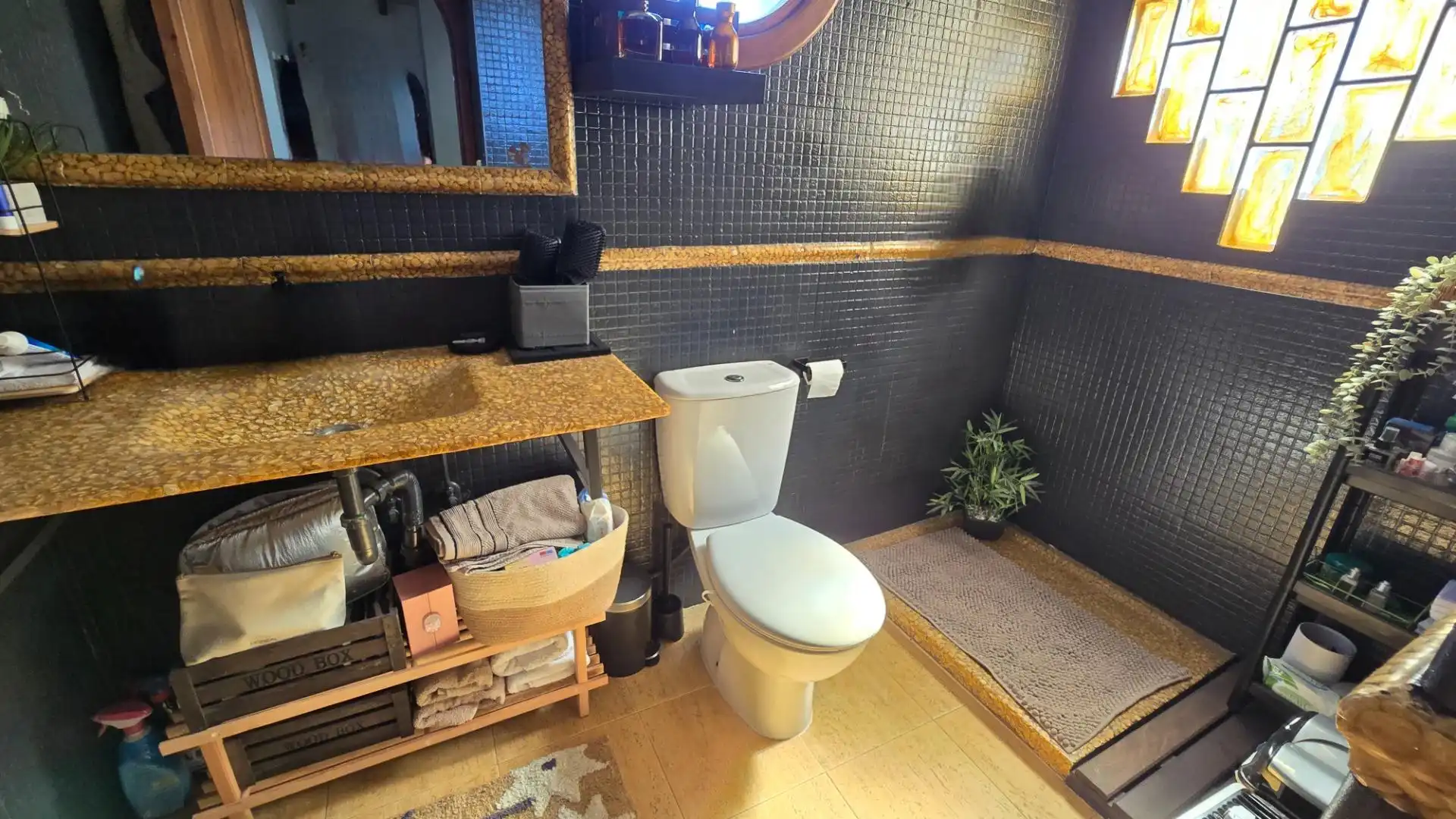 Bathroom of Houses for sale in Elche / Elx  with Air Conditioner, Private garden and Terrace