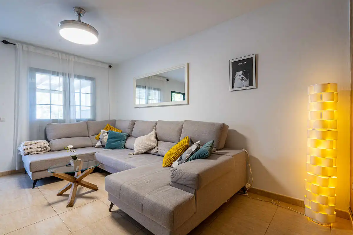 Living room of Duplexes for sale in Yaiza  with Air Conditioner, Terrace and Storage room