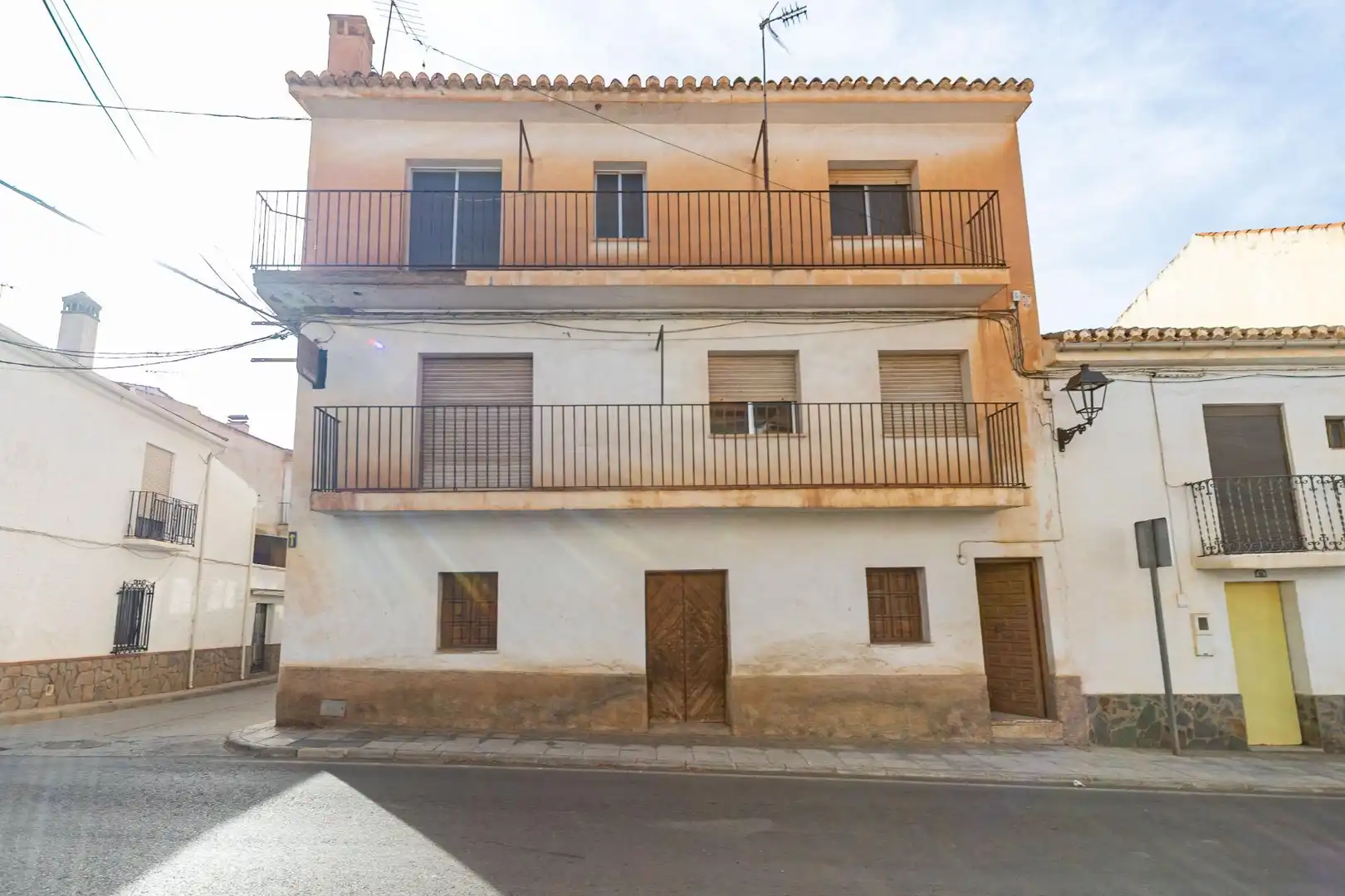 Vista exterior de Casa adosada en venda en Jérez del Marquesado