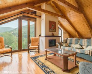 Living room of Flat for sale in Castiello de Jaca  with Heating, Private garden and Storage room